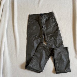 Express Leather Pants